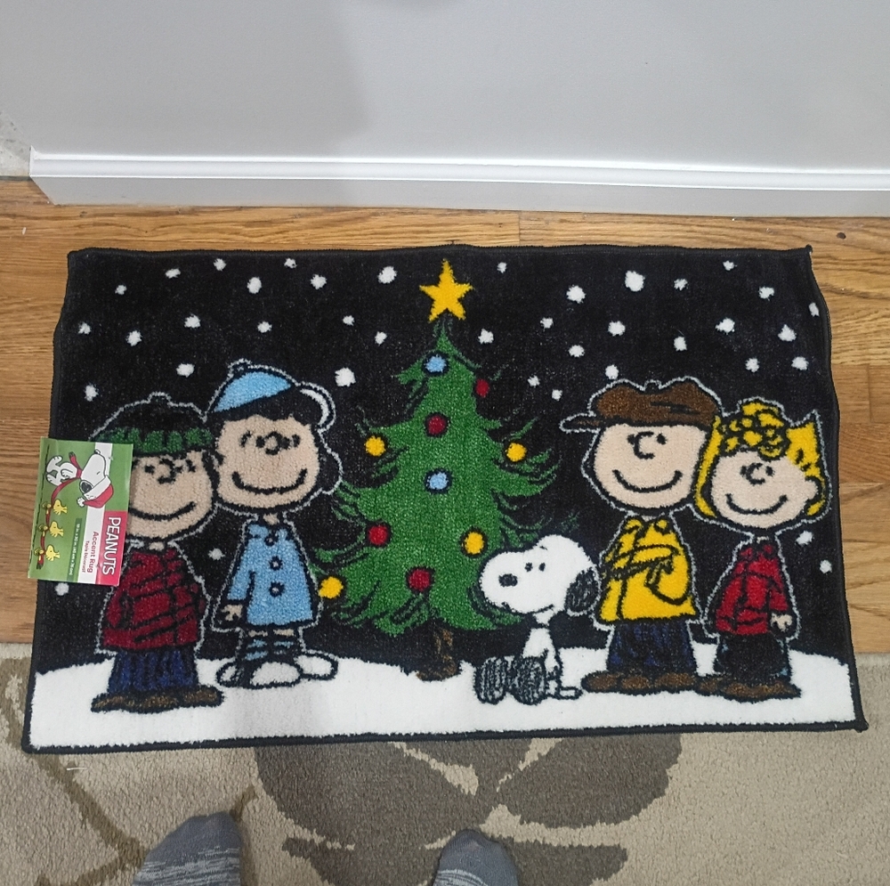 Peanuts: Holiday accents rug